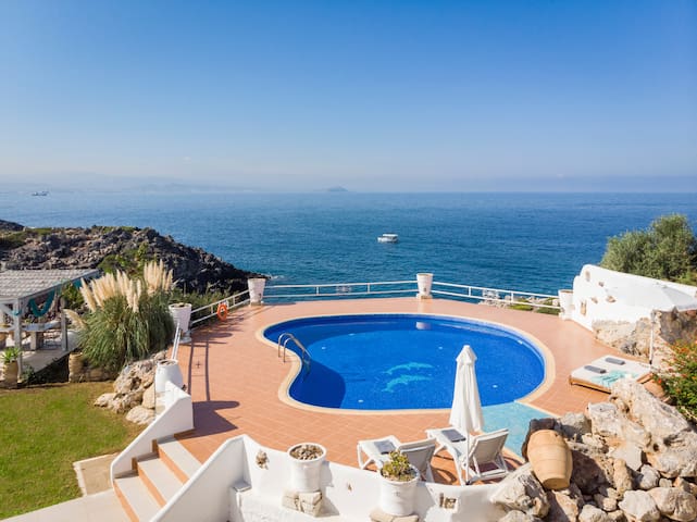 Villa Phaedra Sea Front Villa at Tersanas