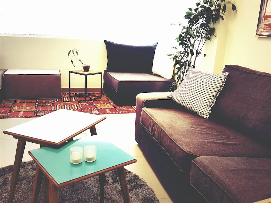 living room+ coffee corner