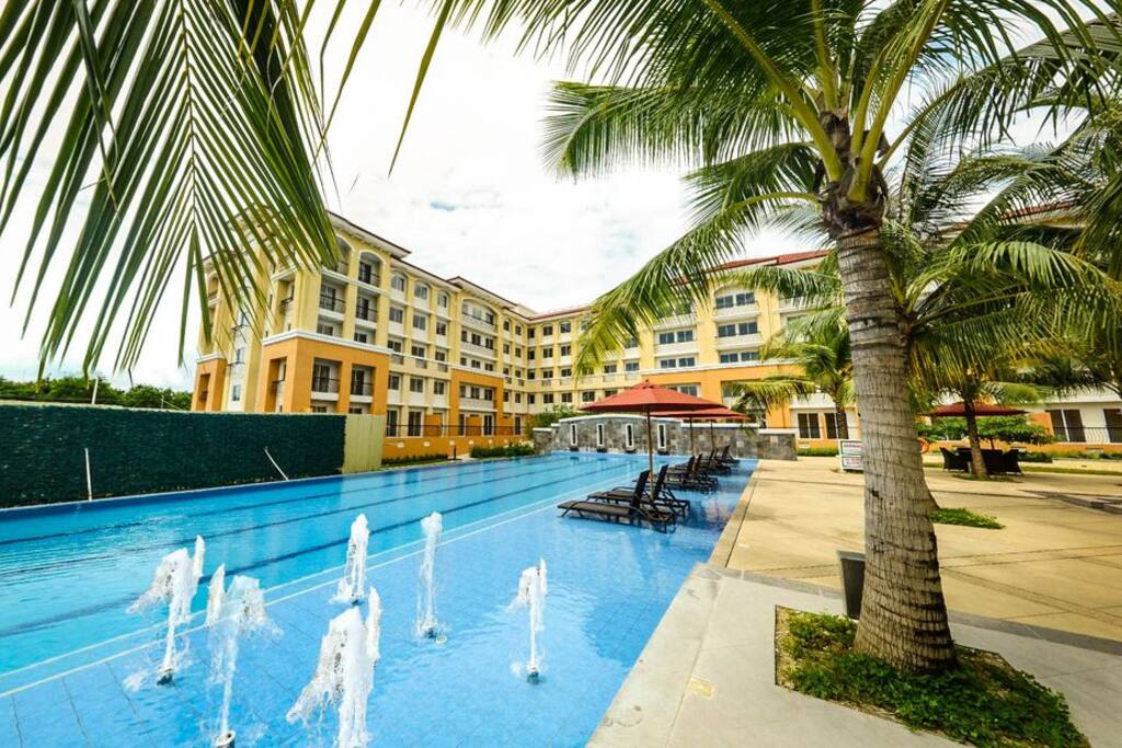 SAN REMO CONDO in SRP
Amenities (FREE use):
-Pool for adults
-pool for kids
-jacuzzi
-gym
-kids’ (indoor) playroom
-kids’ (outdoor) playground
-jogging path
-basketball court
-veranda
-clubhouse (has reception area rental for parties)
NOTE: Food & service stalls - construction in progress
Prioritize self-care, surprise your loved ones with a staycation, or level up your team building activity in our airconditioned, two-bedroom condo unit. It has an entertainment area of antique interiors with FREE use of:
-Wi-Fi
-flat screen TV (cable TV-ready)
-landline
-three-seater wooden lounge
Destress when you see the coastal view from our four-seater, antique-themed dining area (perfect for intimate setup) and kitchen with free use of:
-refrigerator
-induction stove
-water heater
-oven toaster
-rice cooker
We guarantee clean bathroom (with shower), toiletries, and towels.
-4 mins. away from two of the best Cebu restaurants: Parilya Lechon & Seafood Grill and Lantaw SRP at IL CORSO
-5 to 7 mins. from SM Seaside mall
-5 to 7 mins. from San Pedro Calungsod church
-15 to 18 mins. from Chong Hua Hospital
We are at your service for only P2,500.
Check for availability.
Look for JOY.
LANDLINE: (032) 511-3710
SMART: (0929) 184-7428
GLOBE: (0916) 288-6611
EMAIL: jareliese24@yahoo.com
Available payment options: BPI, BDO, & Paypal
#staycation #staycationcebu #condoforrent #condo #condocebu #cebucondo #vacationcebu #vacationrental #overnightcebu #condotel #condohotel #weekendcebu #airbnb #airbnbcebu #sanremo #sanremocondo #sanremooasis #citydimare #citydimarecondo #srp #srpcondo #teambuildingcebu #familyvacation #romanticdatecebu