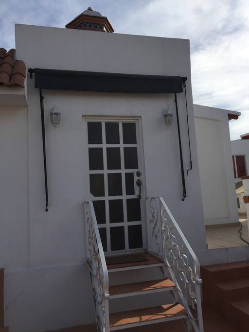 Entrada a la suite
