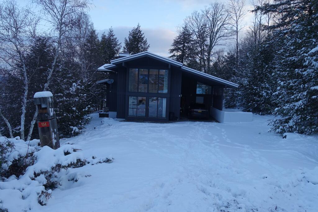 House from road