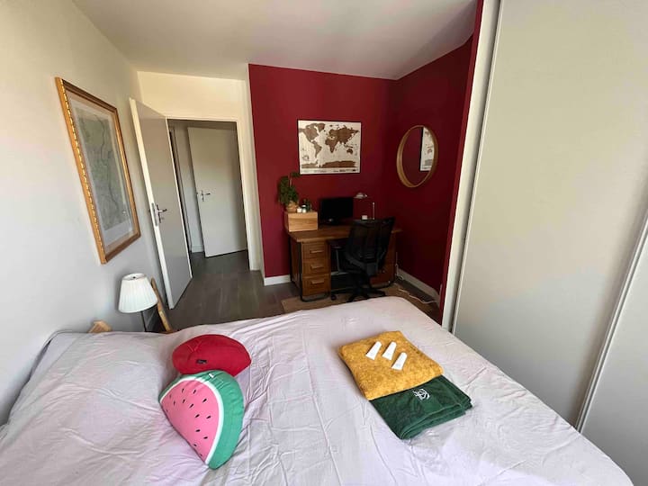 Charming apt with terrace Apartments for Rent in Rouen, Normandie