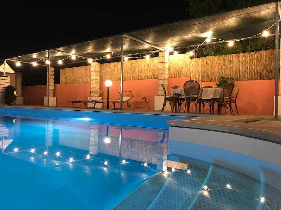 Vista Notturna Piscina