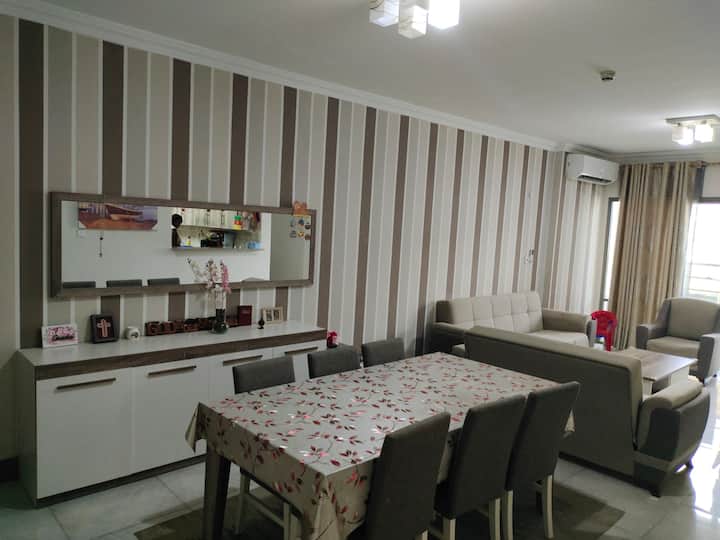 Lovely Private Room With 2 Beds In 2bhk Apartment - Doha