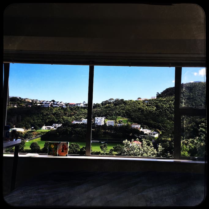 View from master bedroom