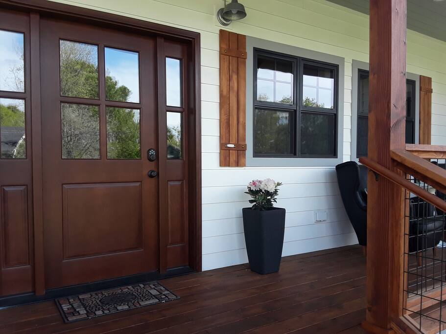 Relax on the front porch