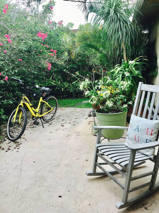 Front patio