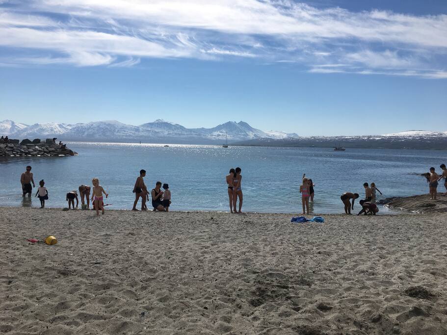 Telegrafbukta, the city beach