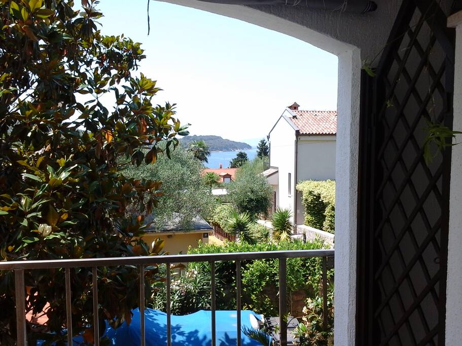 Balcony with sea view