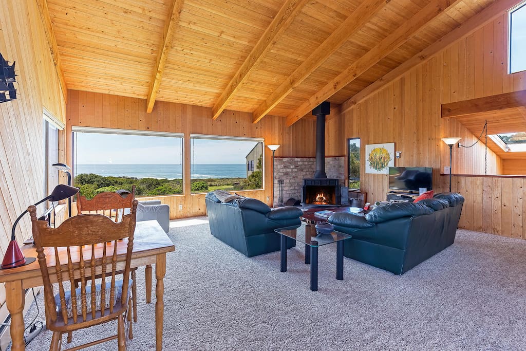 Living Room Ocean Views