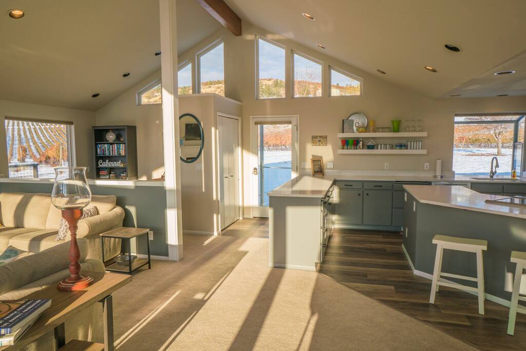 Open living perfect for entertaining