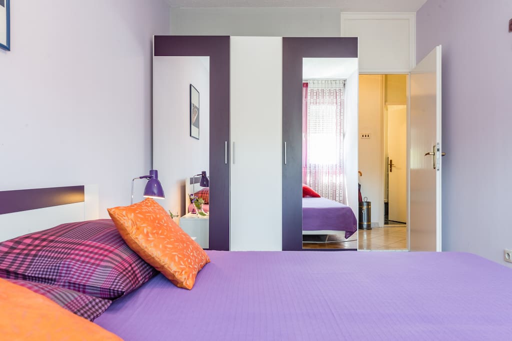 Bedroom with double bed