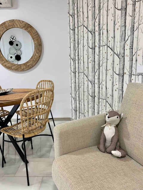 Charming one bedroom apartment.