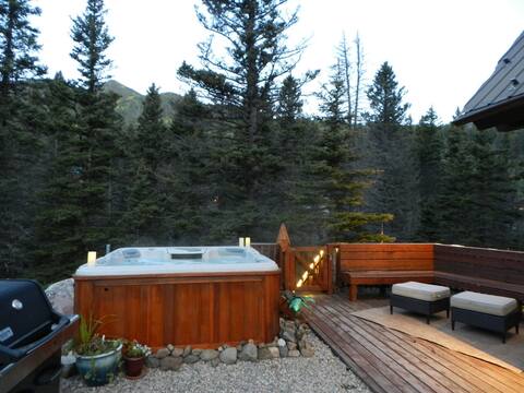 On the River w/ HOT TUB! Luxury Red River chalet