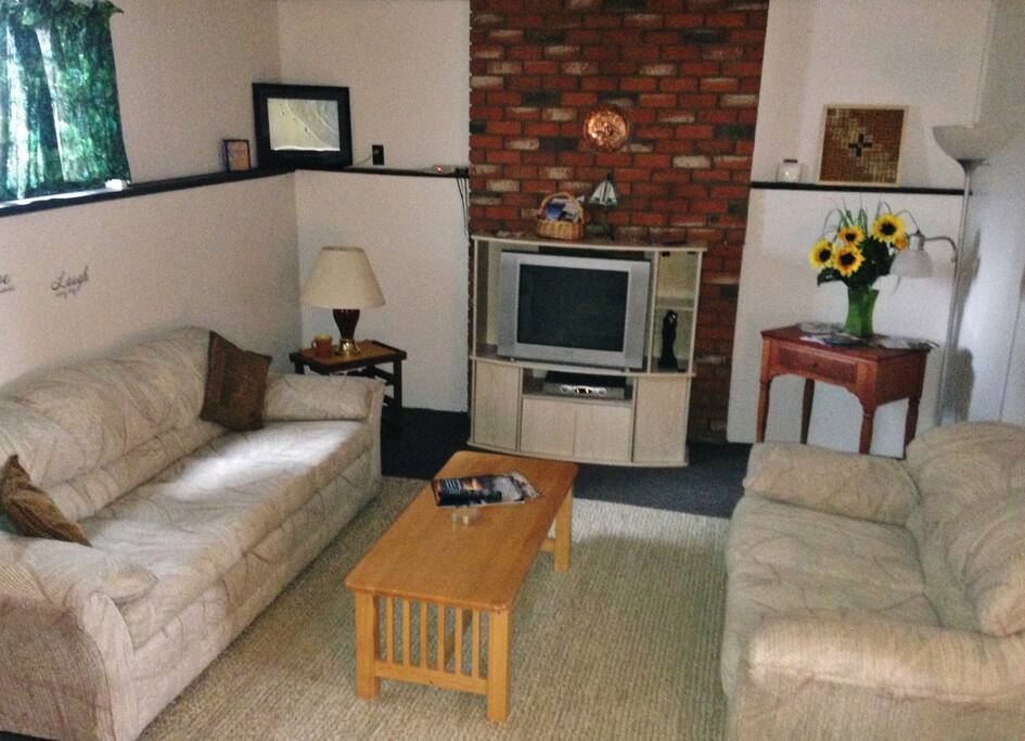 Cosy bright living area