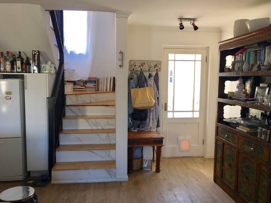 Double story townhouse. Front door and balcony door have security gates and the townhouse is fitted with an ADT panic system. Townhouse is in a very secure complex and has electric fencing too.