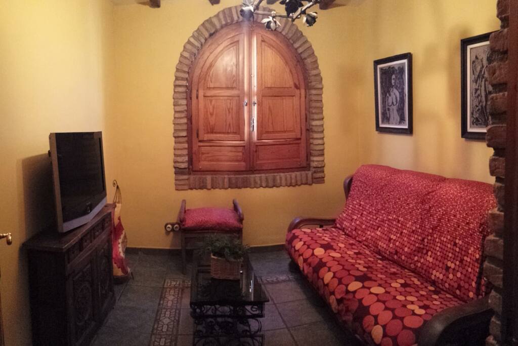 salita con television en suite
