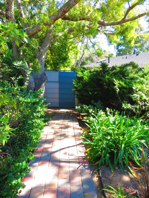 Your private entrance on the side of the house