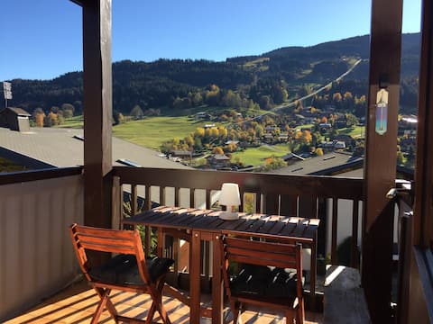Popular Airbnb listing: Cosy apartment between Combloux and Megeve in Demi Quartier