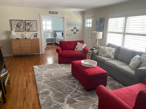 Spacious 3 bedroom home with screened in porch
