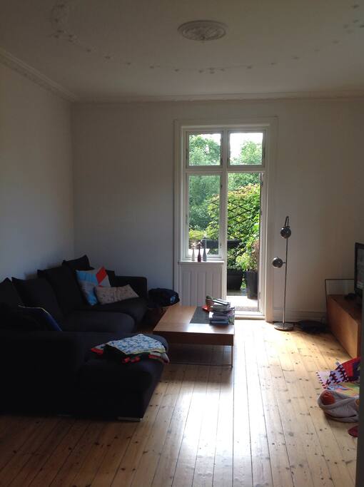 Living room with space for relaxation