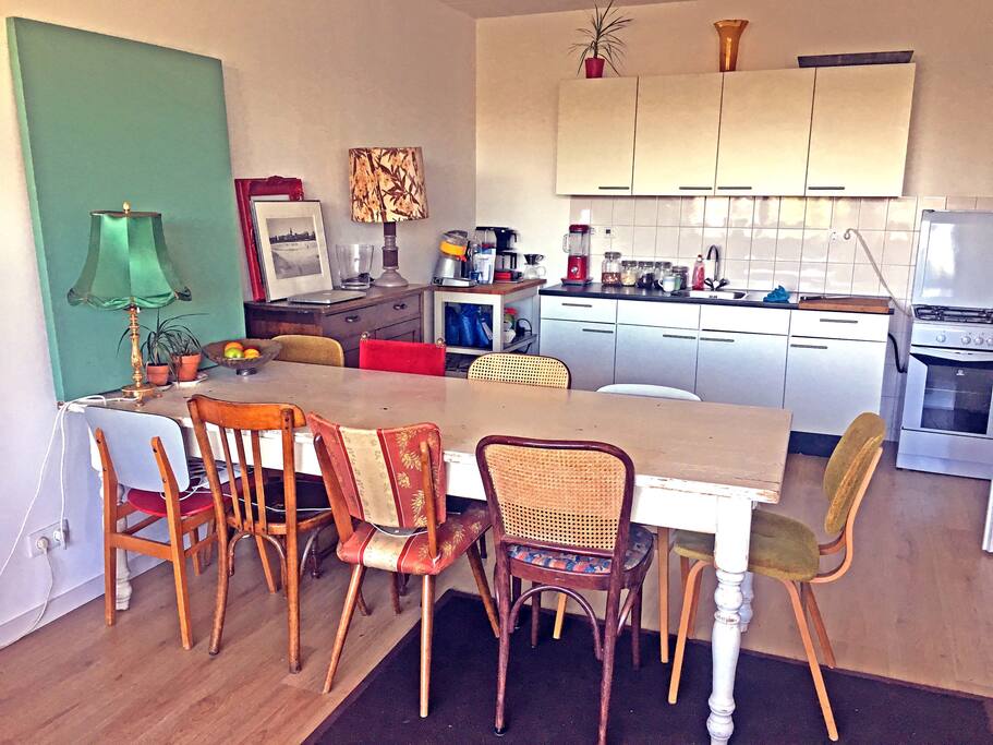Kitchen + Dining room