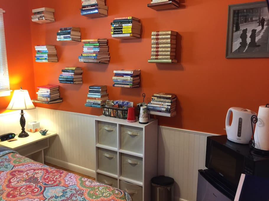 Books, books everywhere!