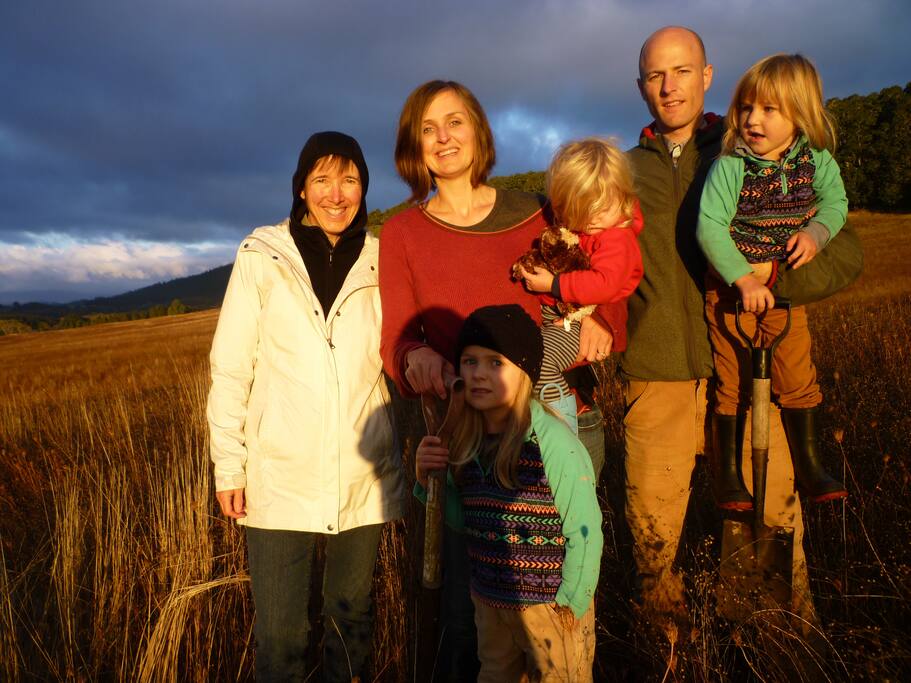 Your hosts - Joni and the Palmers