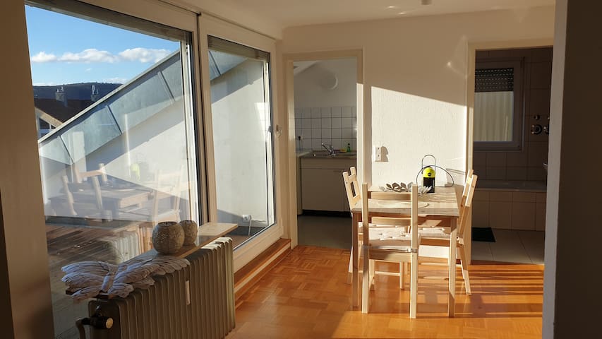 Schöne Wohnung in sehr ruhiger Lage