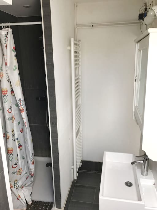 Clean and functional bathroom