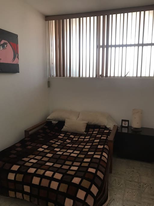 Habitación muy bien iluminada.