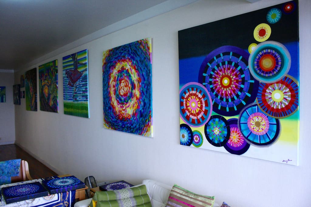 My paintings! :)