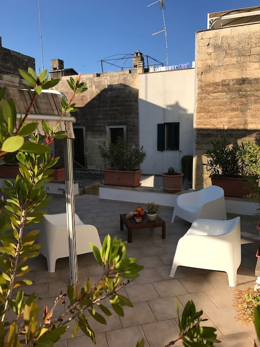 Il terrazzo sui tetti