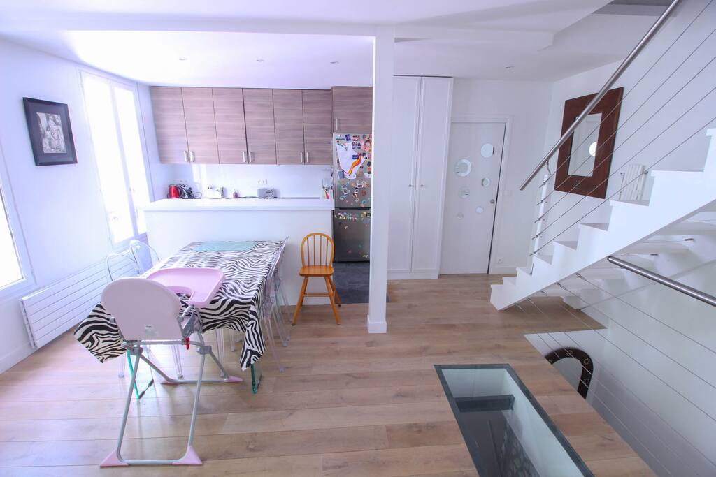 Pleasant dining space