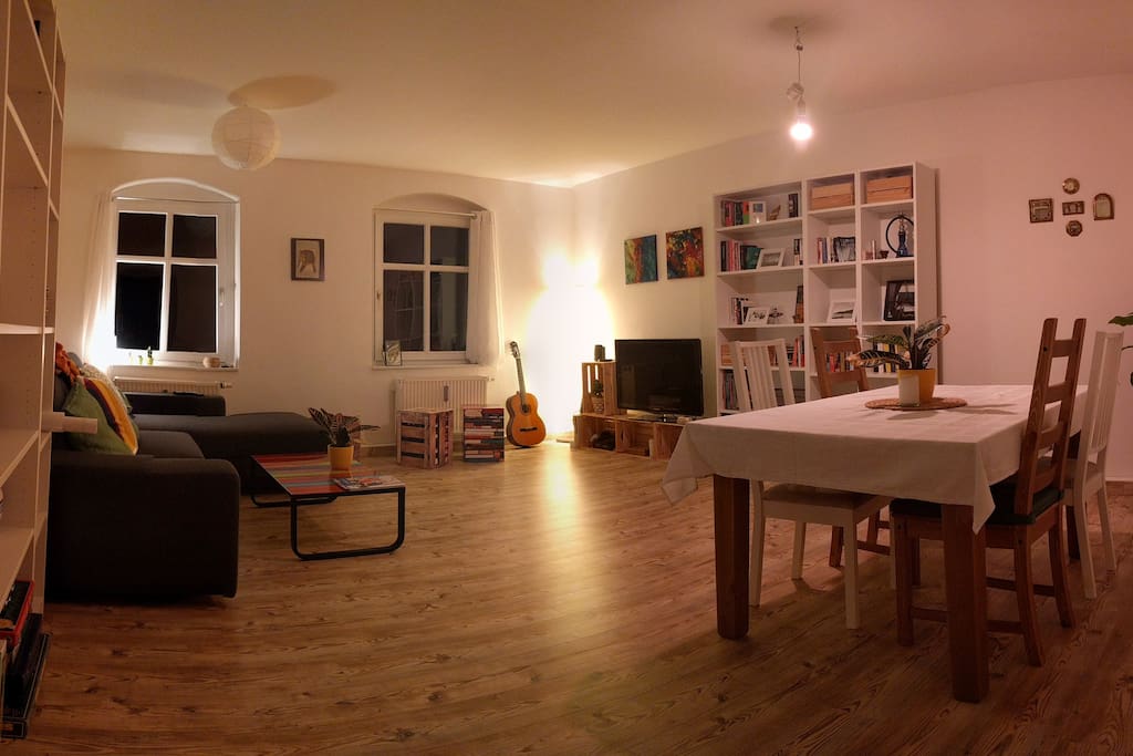 Living room by night