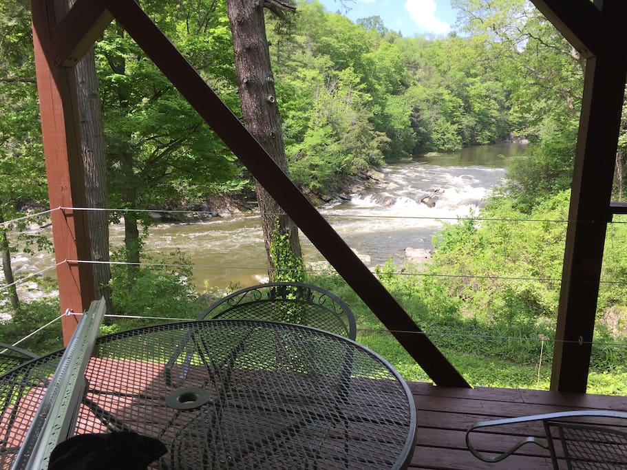 View from the deck