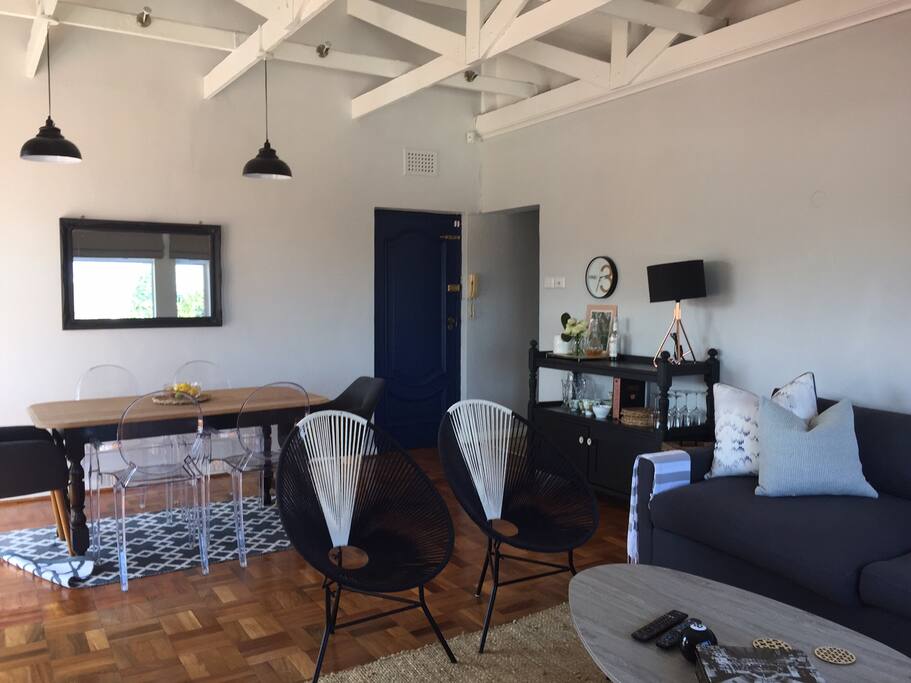 Lovely open lounge and dining room