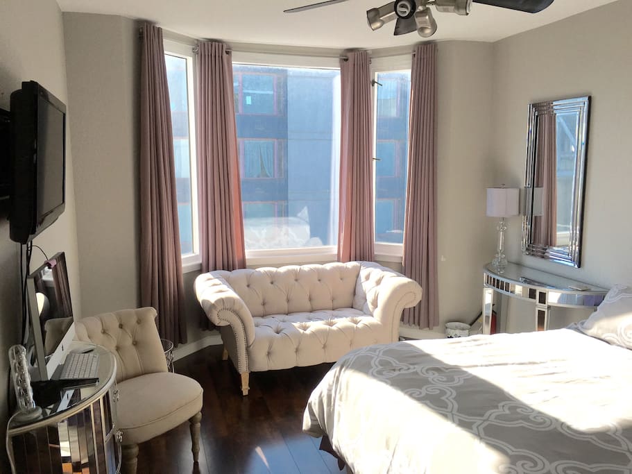 Master bedroom daytime view.