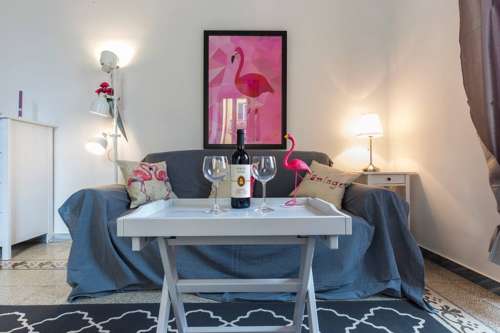 You'll leave in a classy and elegant apartment in the center..