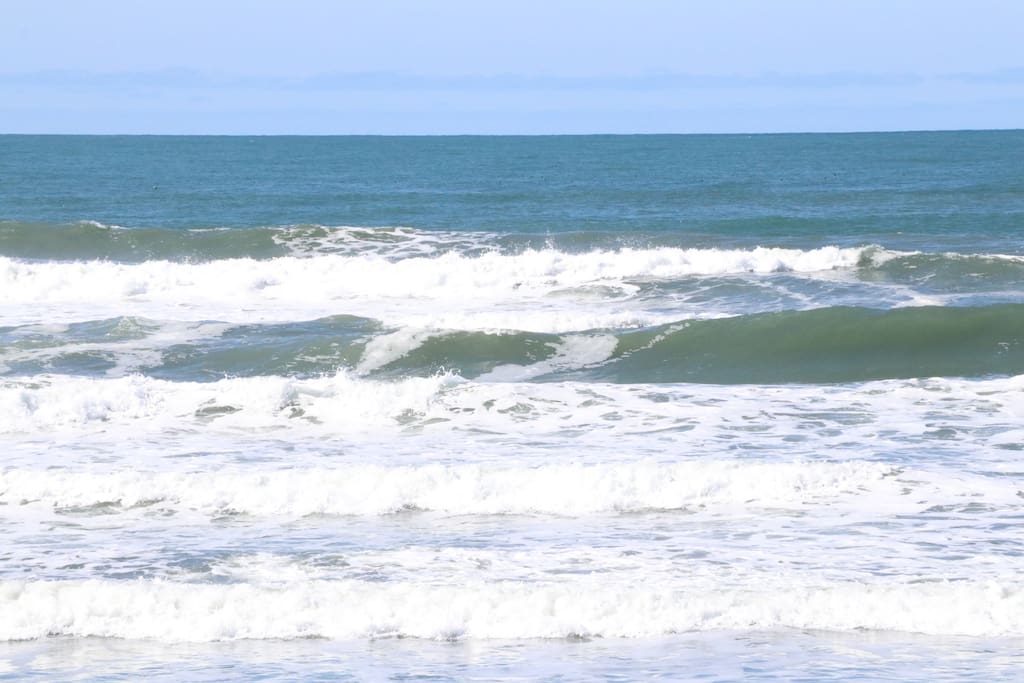 The ocean is magnificent