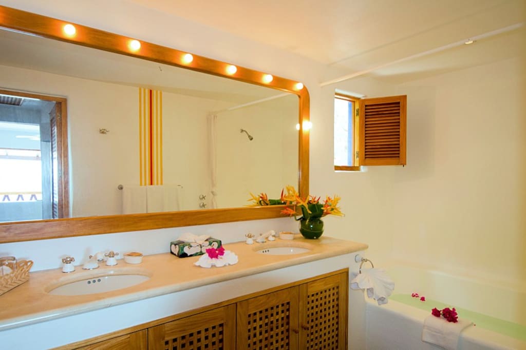In suite bathroom