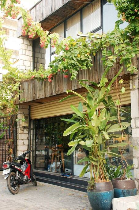 Entrance of house