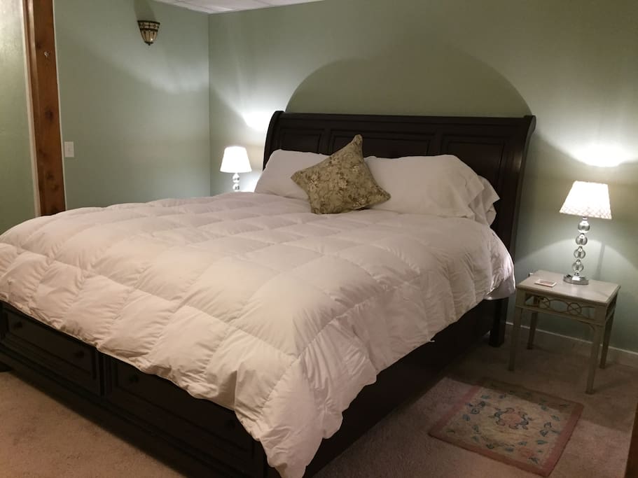 Ultra comfy King size bed