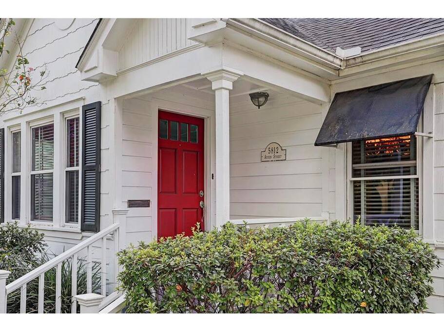Inviting entry porch