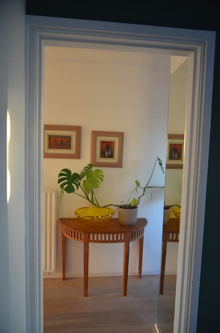 From living room to entrance