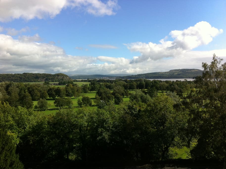 The view towards Arnside