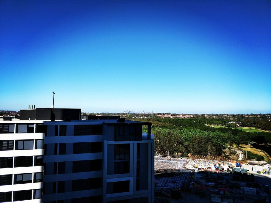balcony city view