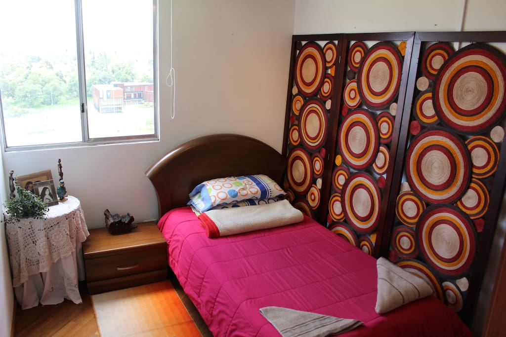 Colorful and authentic colombian rooms