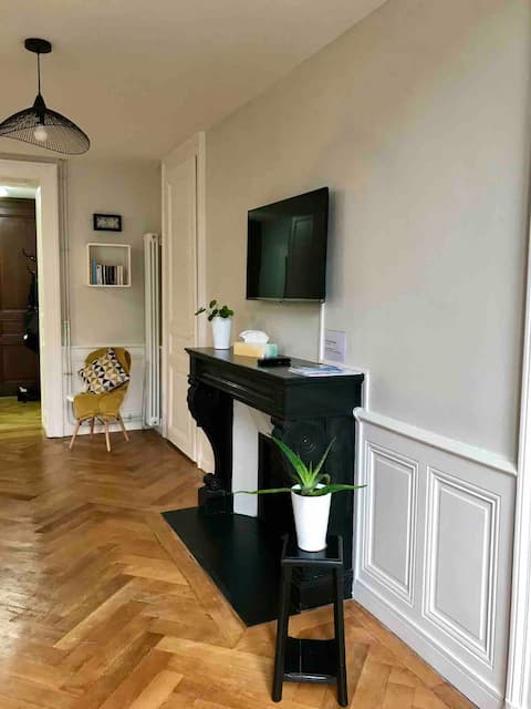 Successful Airbnb property: Overflowing with charm... Le Central in Upper Savoy