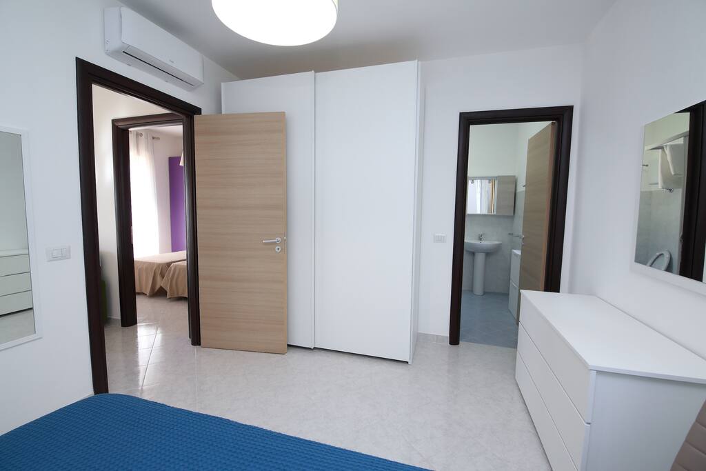 Camera da letto con bagno
